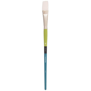 Princeton Snap White Taklon Long Handle Flat