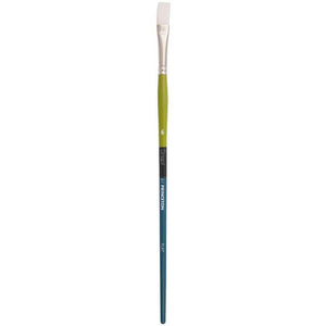 Princeton Snap White Taklon Long Handle Flat