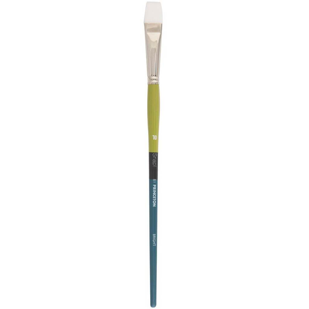 Princeton Snap Long Handle White Synthetic Taklon Brush Bright