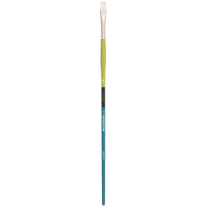 Princeton Snap Long Handle White Synthetic Taklon Brush Bright