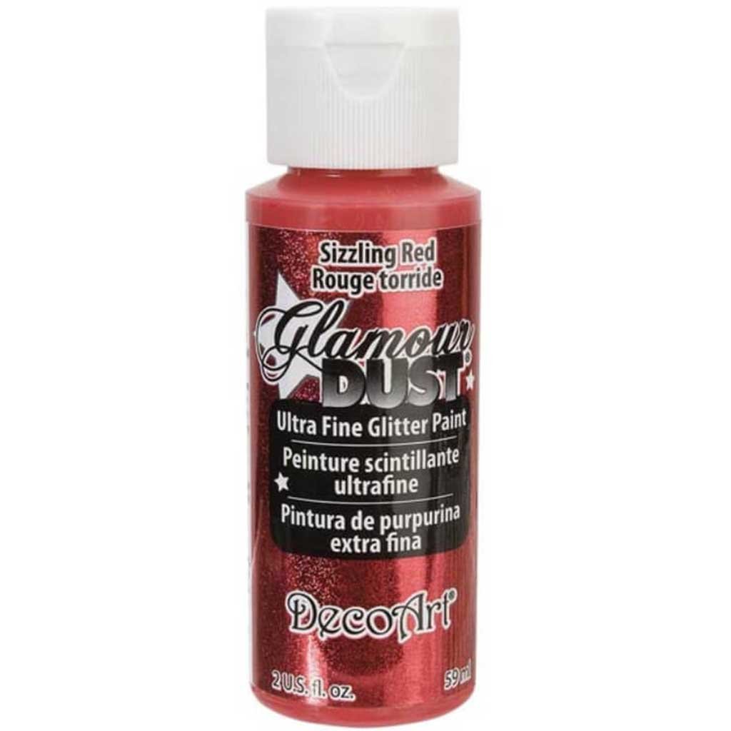 DecoArt Glamour Dust Glitter Paint 2oz