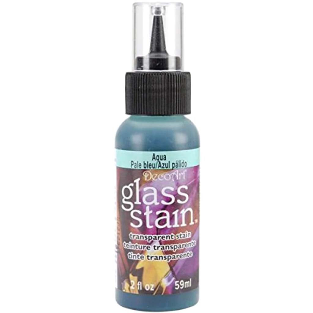 GLASS STAINS COLORED TRANSPARENT 2OZ