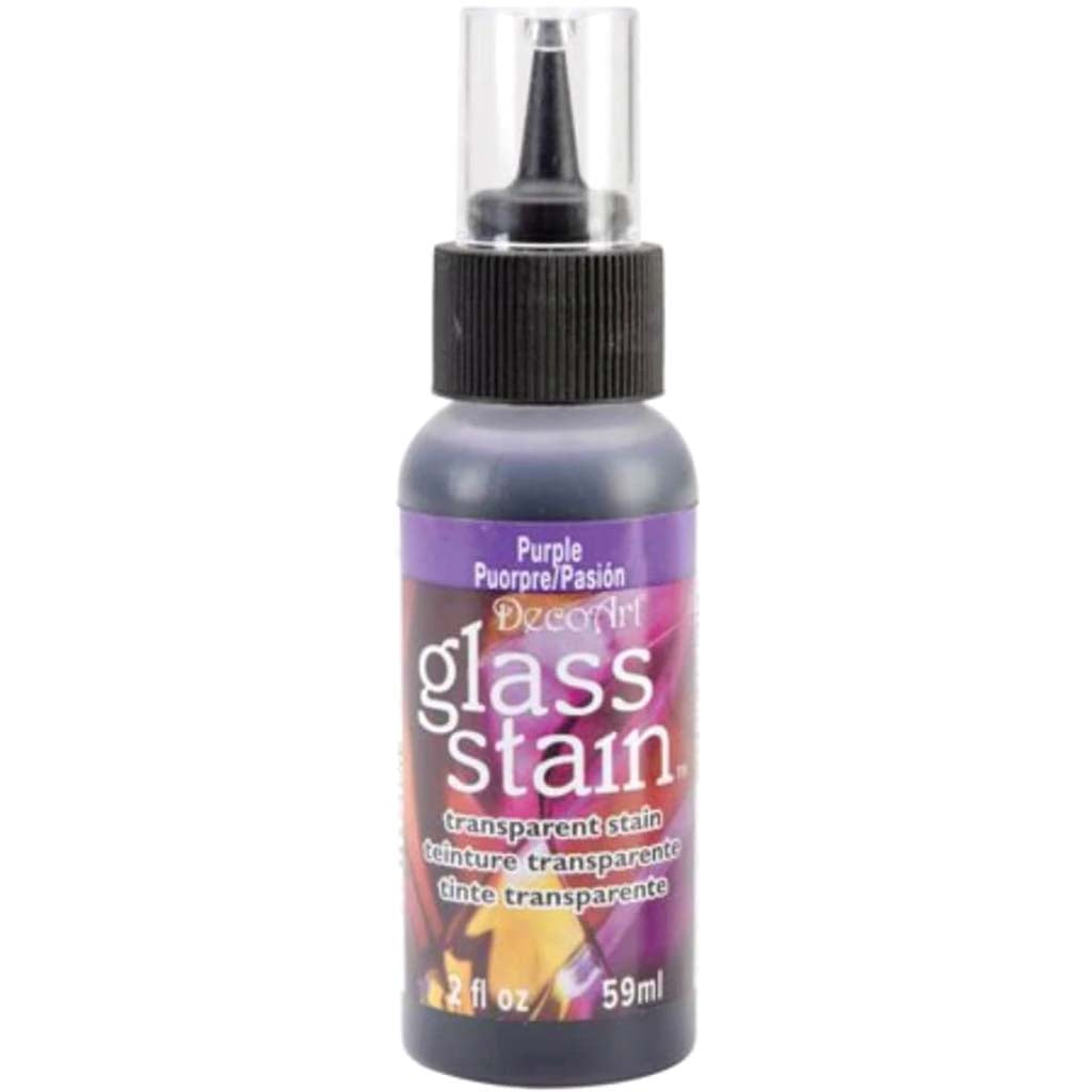 GLASS STAINS COLORED TRANSPARENT 2OZ