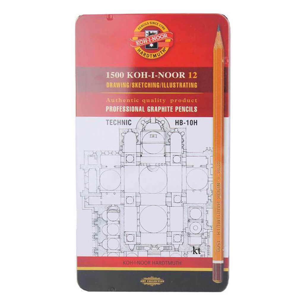 Graphite & Charcoal Colored Pencils