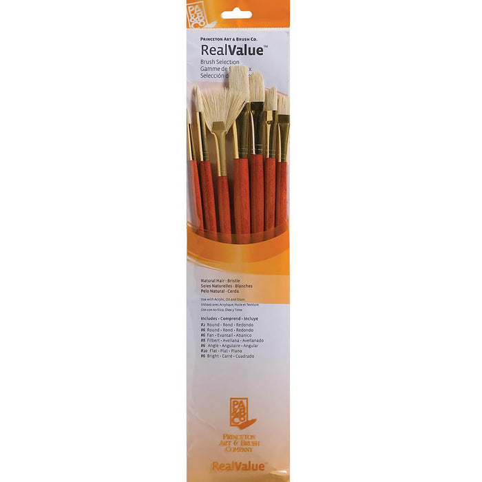 Princeton Real Value Bristle Brush Set 7pcs