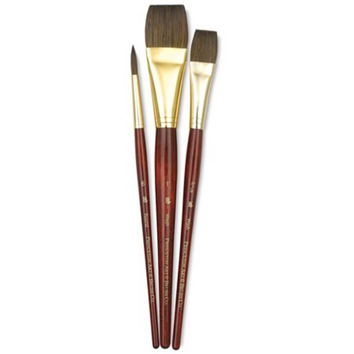 Princeton Real Value Camel Hair Brush Set 3pcs