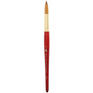 Princeton Heritage Synthetic Sable Watercolor and Acrylic Brush Round