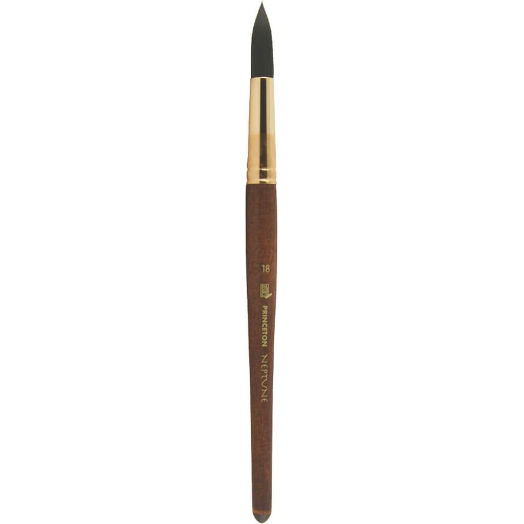 Princeton Neptune Synthetic Squirrel Watercolor Brush Round