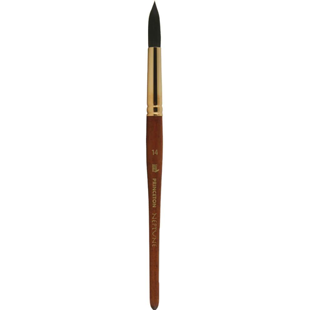 Princeton Neptune Synthetic Squirrel Watercolor Brush Round