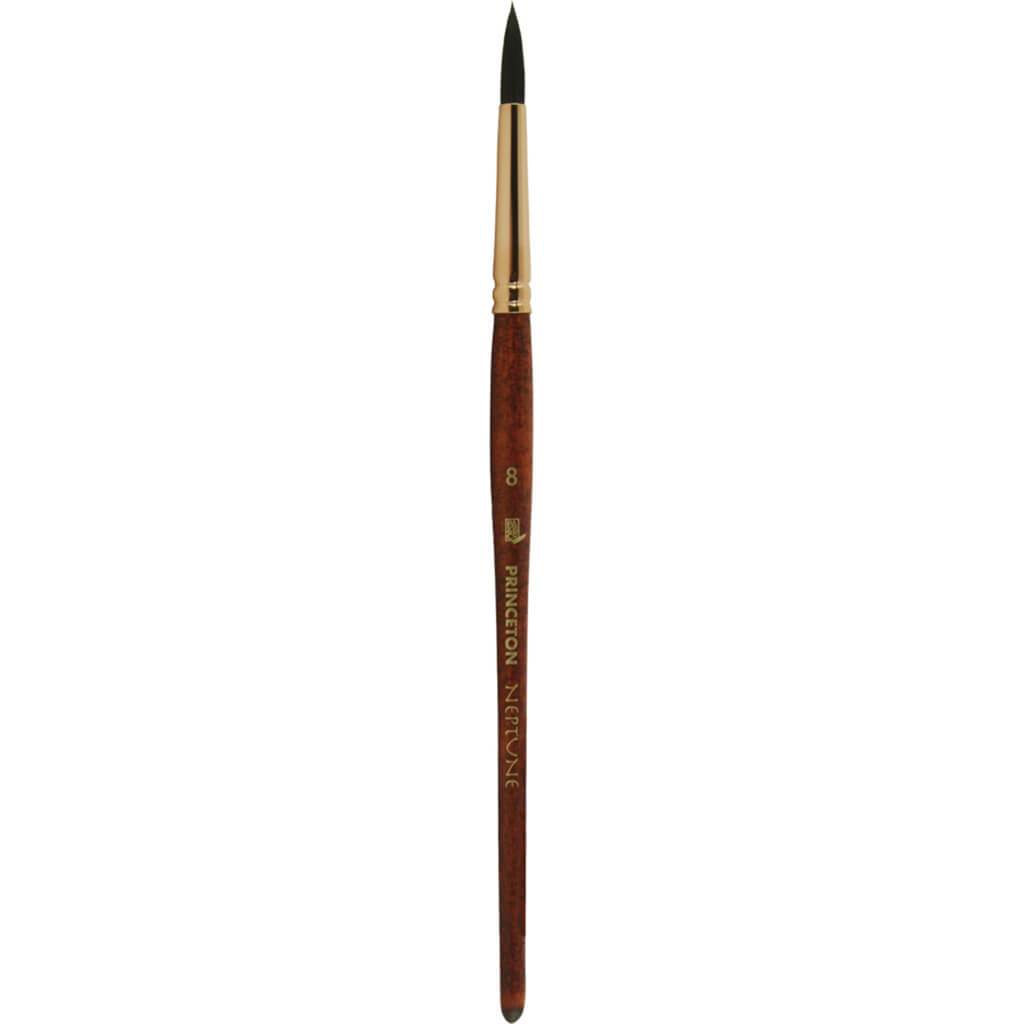 Princeton Neptune Synthetic Squirrel Watercolor Brush Round