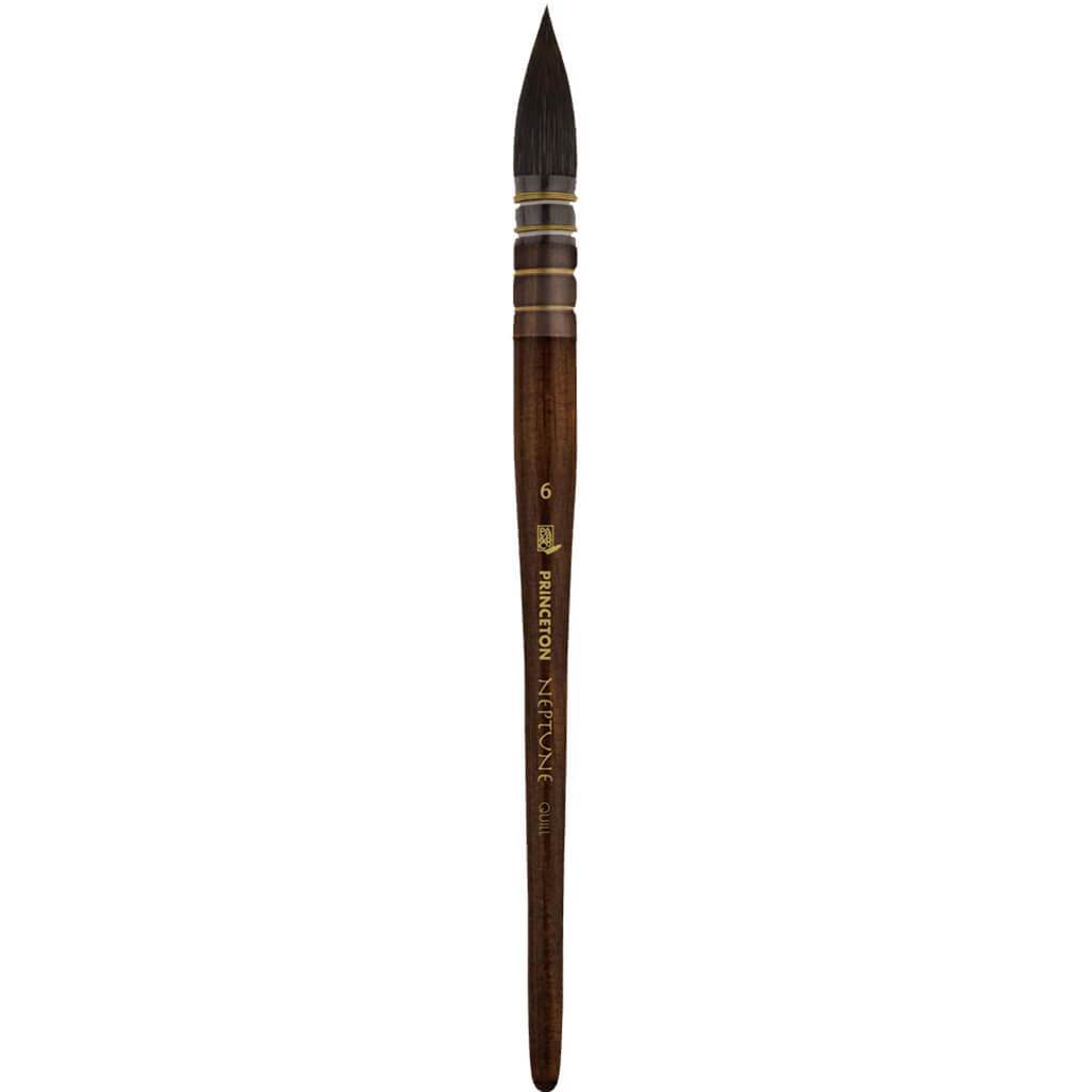 Princeton Neptune Synthetic Squirrel Watercolor Brush Quill
