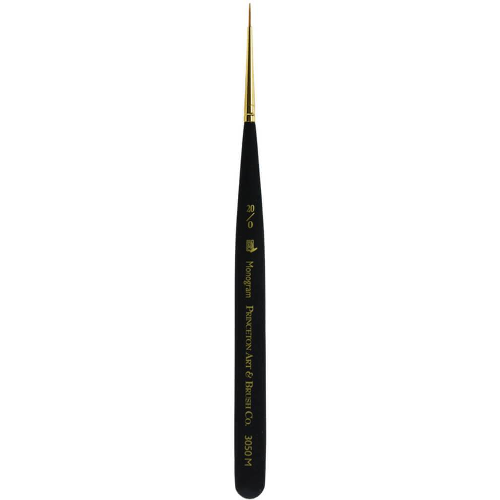 Princeton Mini Detailer Synthetic Sable Brushe Monogram 20/0