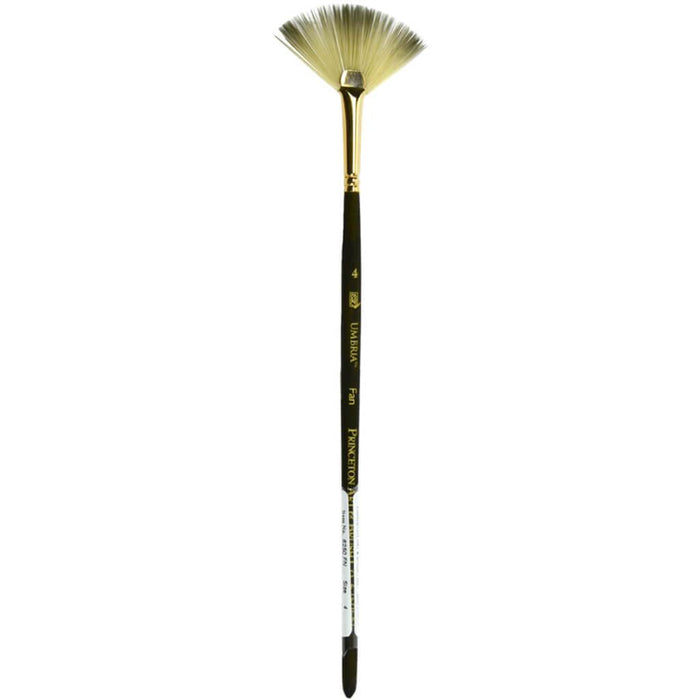 Princeton Umbria Synthetic Blend Acrylic and Gouache Brush Fan 4
