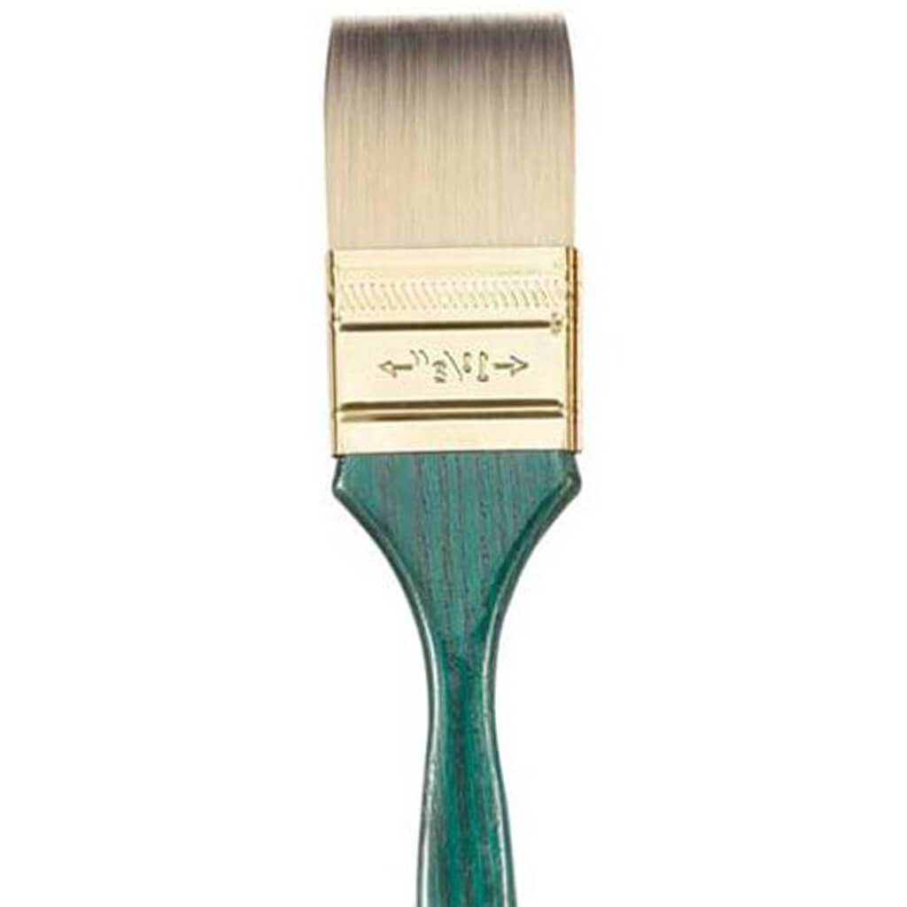 Princeton Umbria Synthetic Blend Acrylic and Gouache Brush Flat