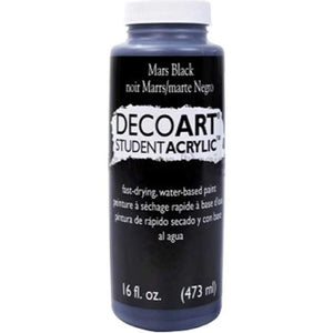 Decoart Student Acrylic Mars Black