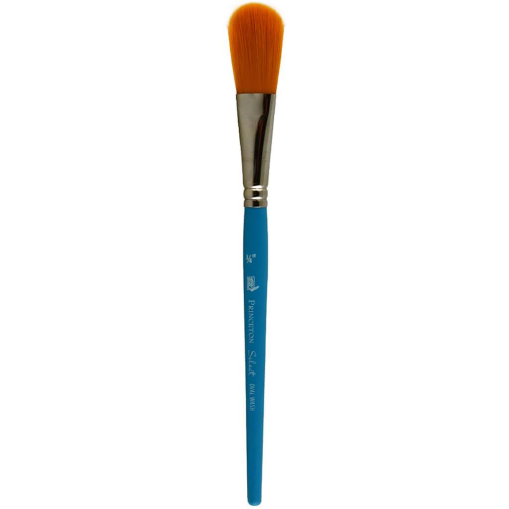 LANGNICKEL SNOWHITE TAKLON BLENDER FAN BRUSH - ARTIST PAINT