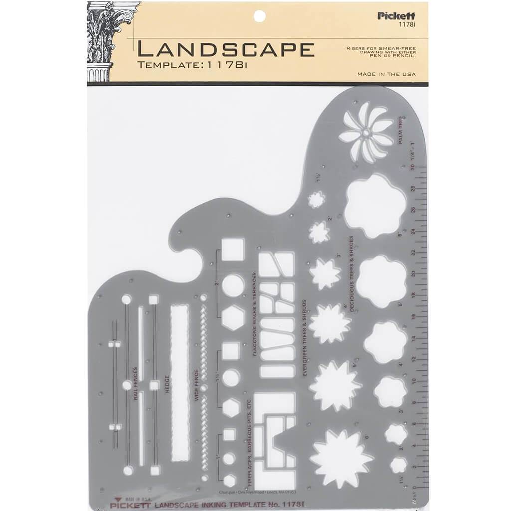 Landscaping Inking Template