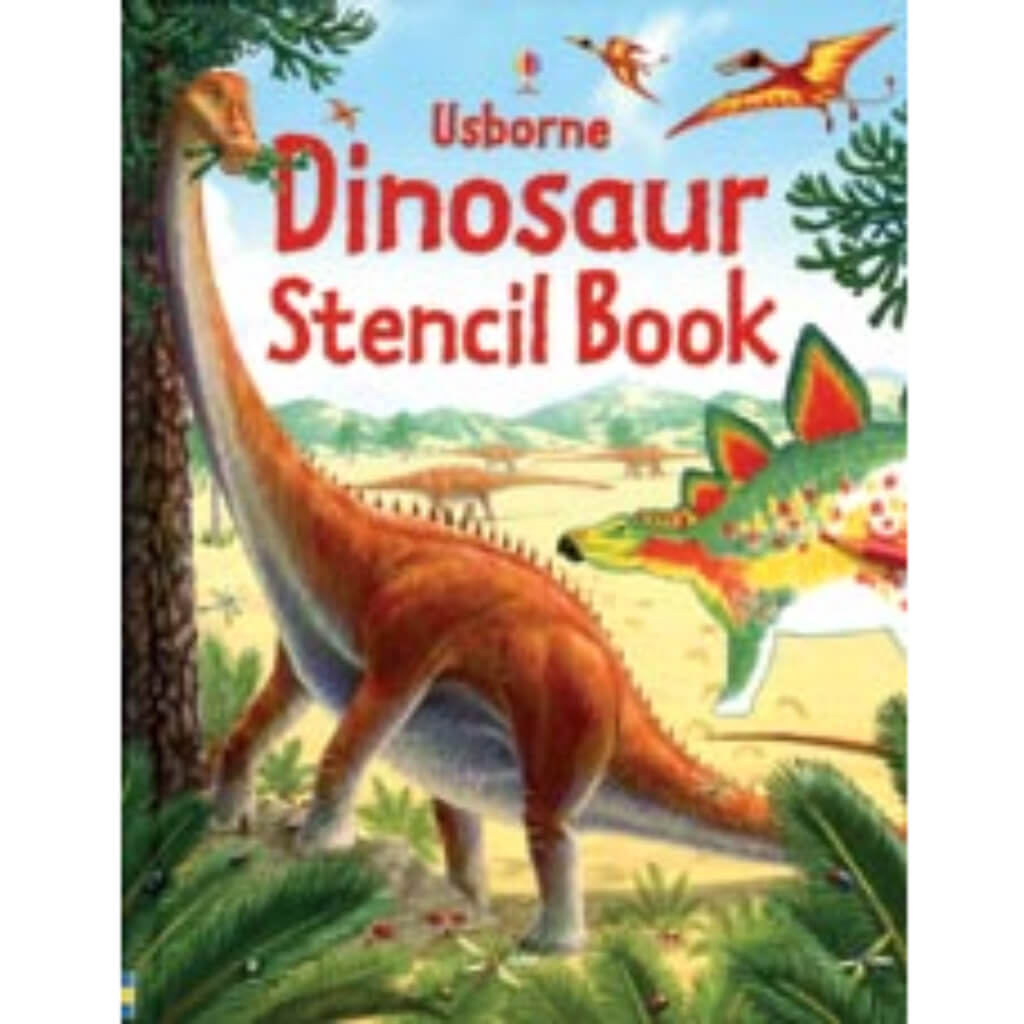 Dinosaur Stencil Book