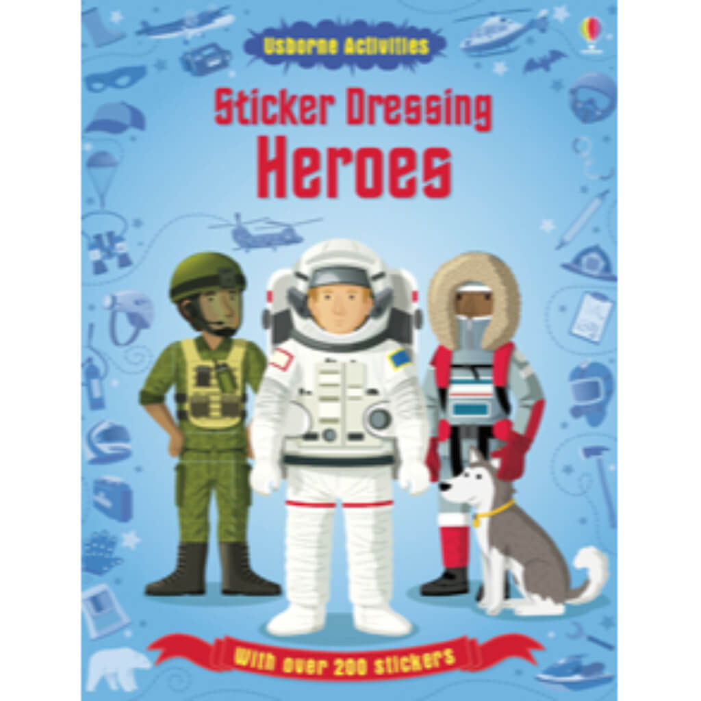 Sticker Dressing Heroes Books