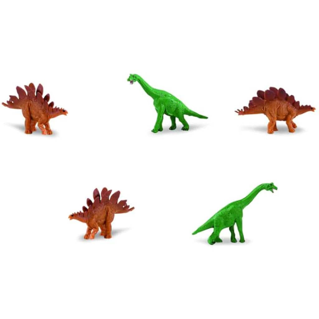 Goodluck Minis Stegosaurus &amp; Brachiosaurus 