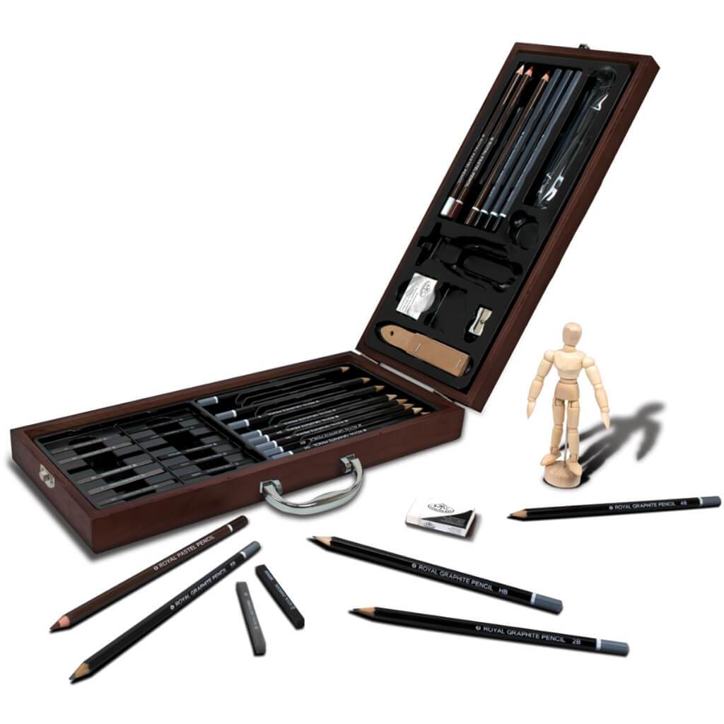 Premier Sketching Artist Case Set 40pcs