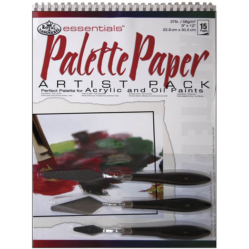 Royal and Langnickel Essentials Palette Paper Artist Pack 9 x 12in