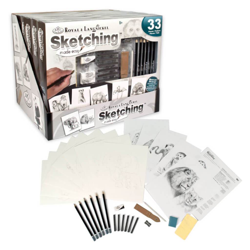 Art Adventure Sketching 33pcs