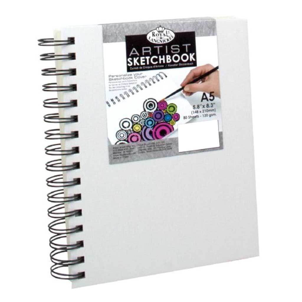 Canvas Cover Sketchbook A5 