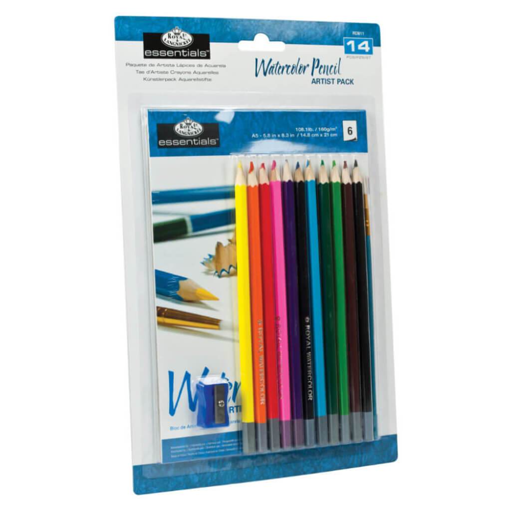 Watercolor Pencil Artist Pack 14pc 