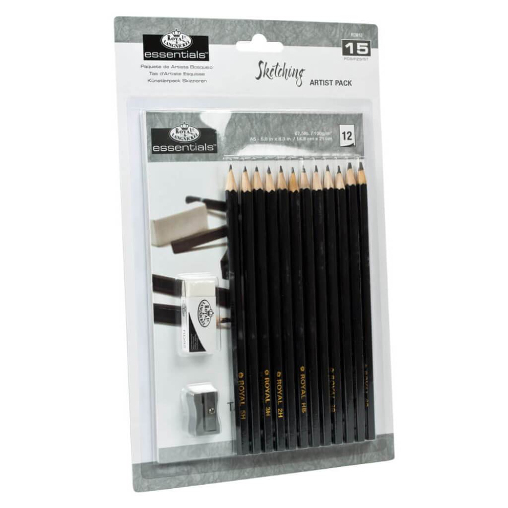 Royal and Langnickel Essentials Sketch Pencil Set 15pcs