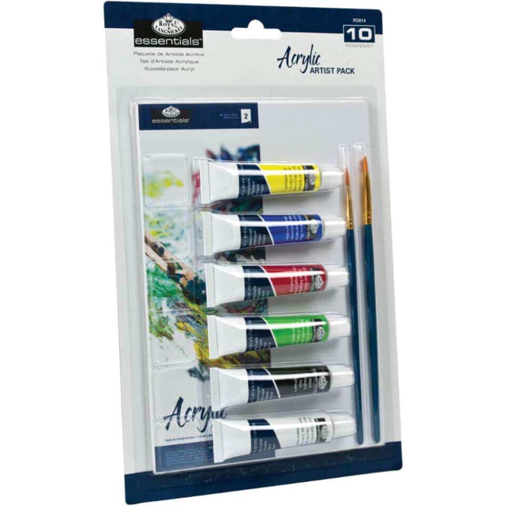 Essentials Acrylic Painting Artist Pack 10pcs