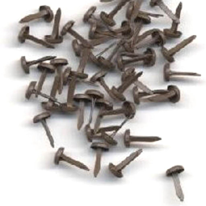 Bazzill Basics Geneva Parisian Fasteners Brads 5mm 75 Pieces