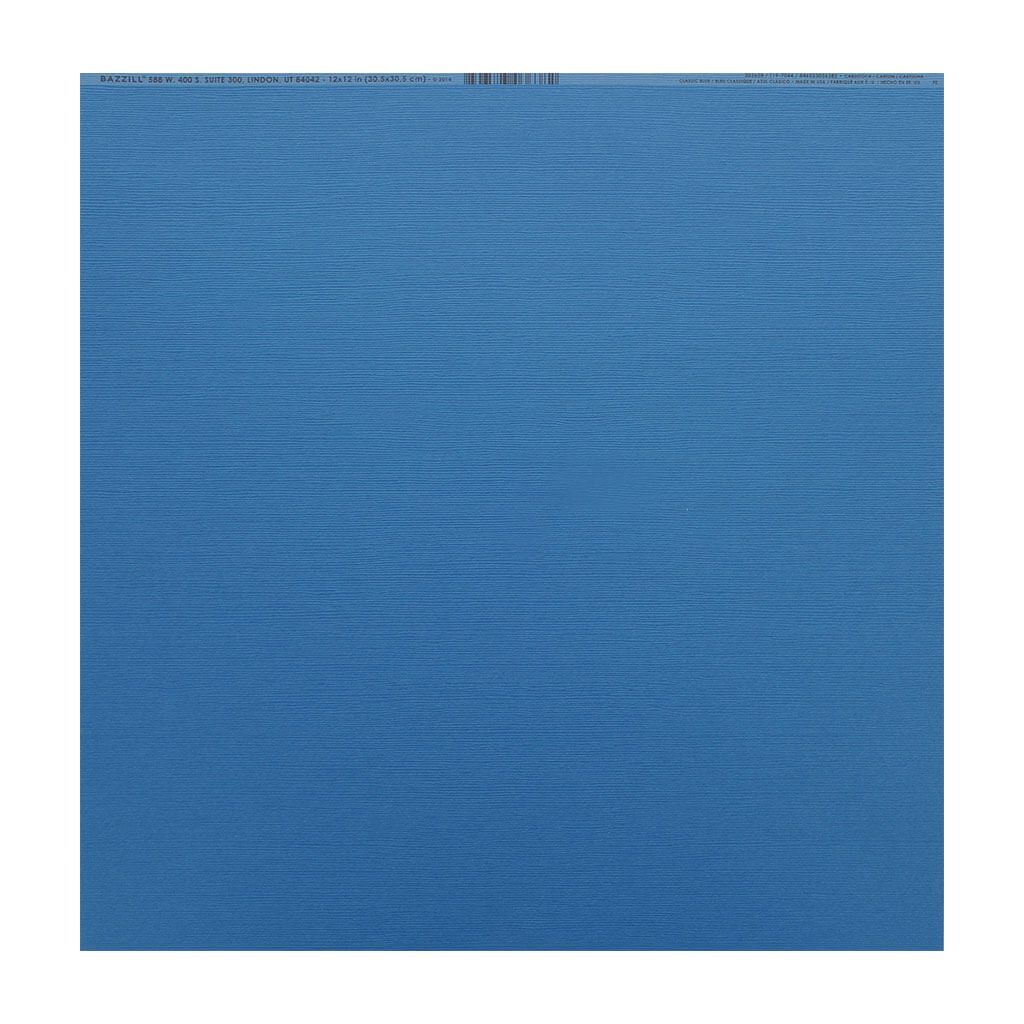 Cardstock 12in x 12in Classic Blue