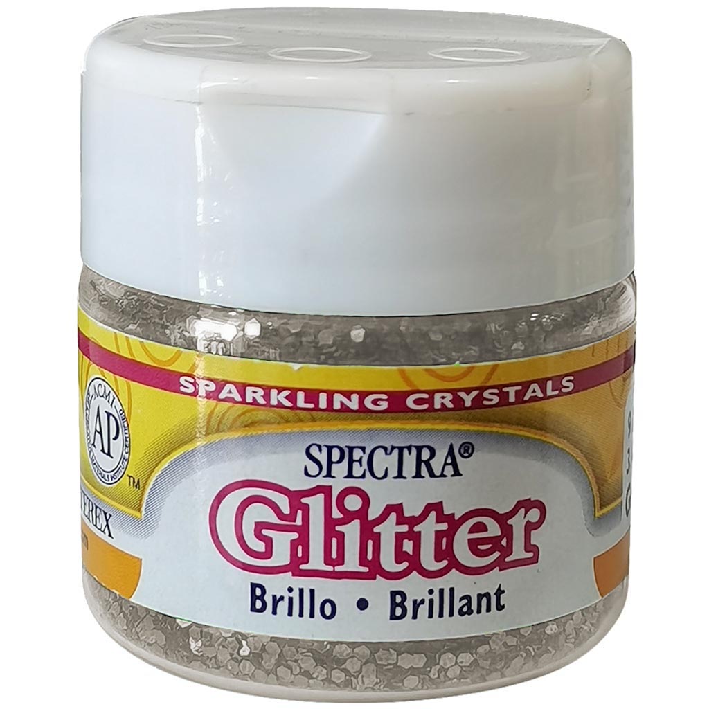 Spectra Glitter 3/4oz Silver