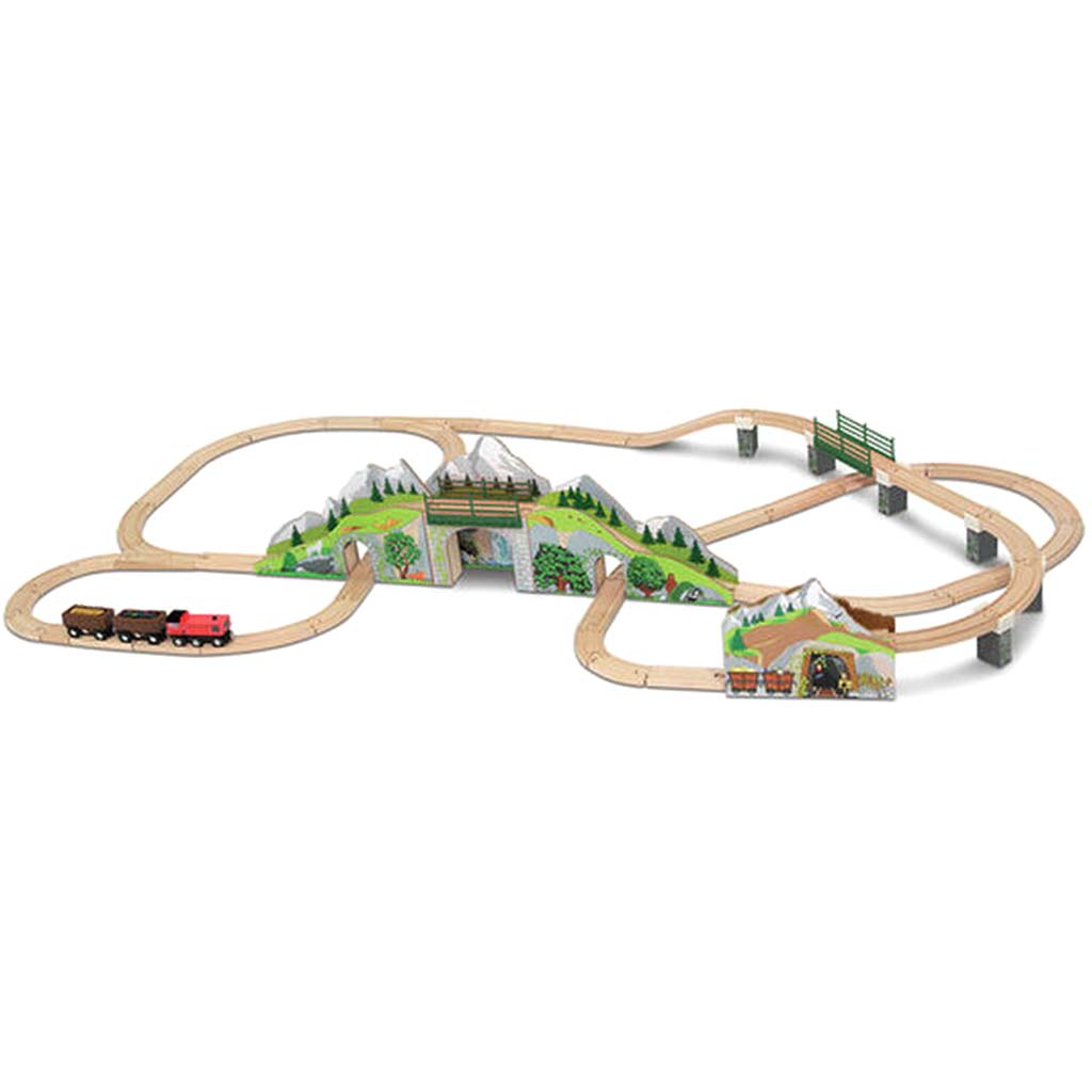 Mountain Tunnel Train Set 