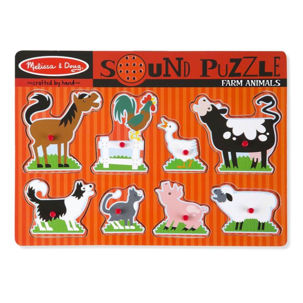 Farm Animals Sound Puzzle 