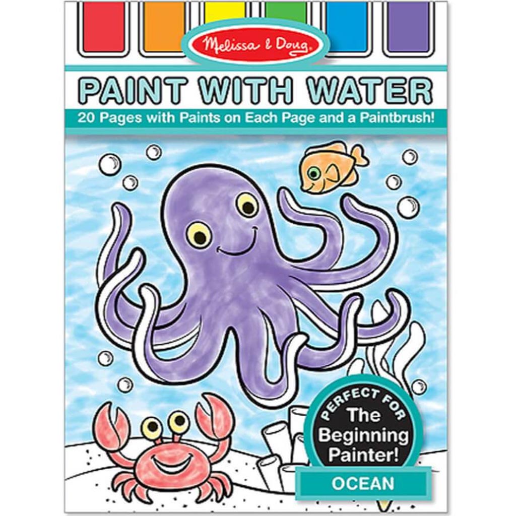 Ocean Paint with Water Kids' Art Pad