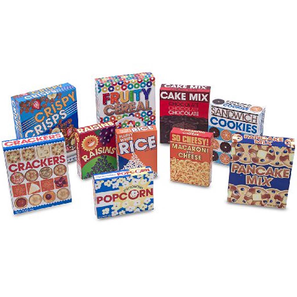 LET'S PLAY HOUSE GROCERY BOXES 