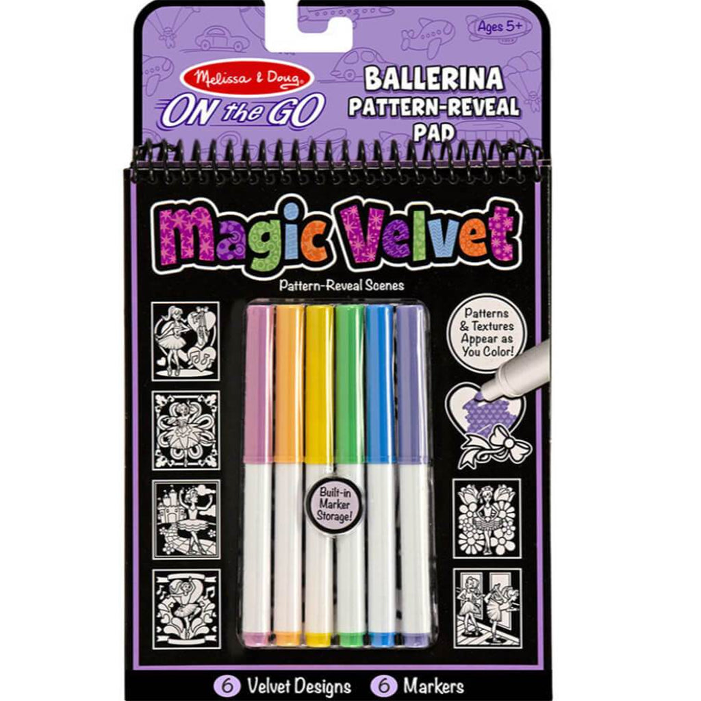 MAGIC VELVET POSTER BOOK BALLERINA 
