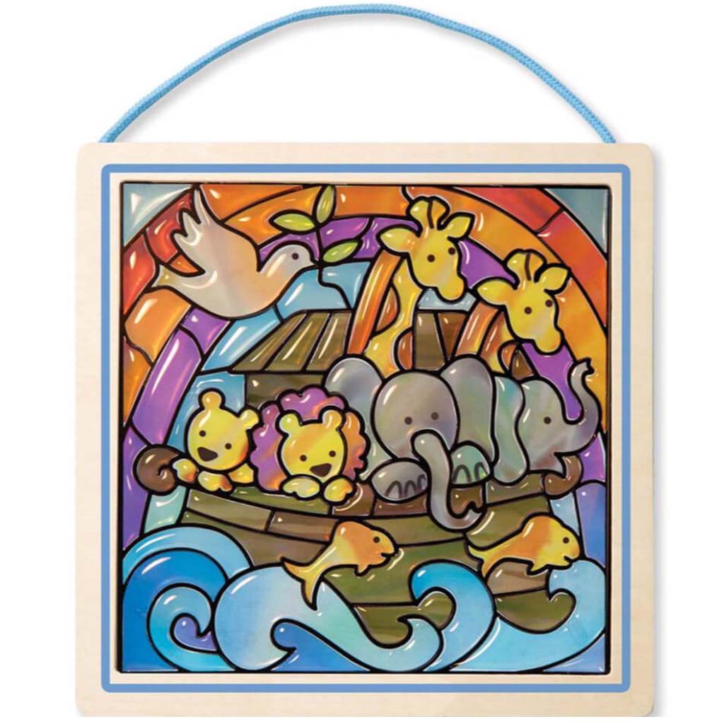 NOAH ARK STAINED GLASS 