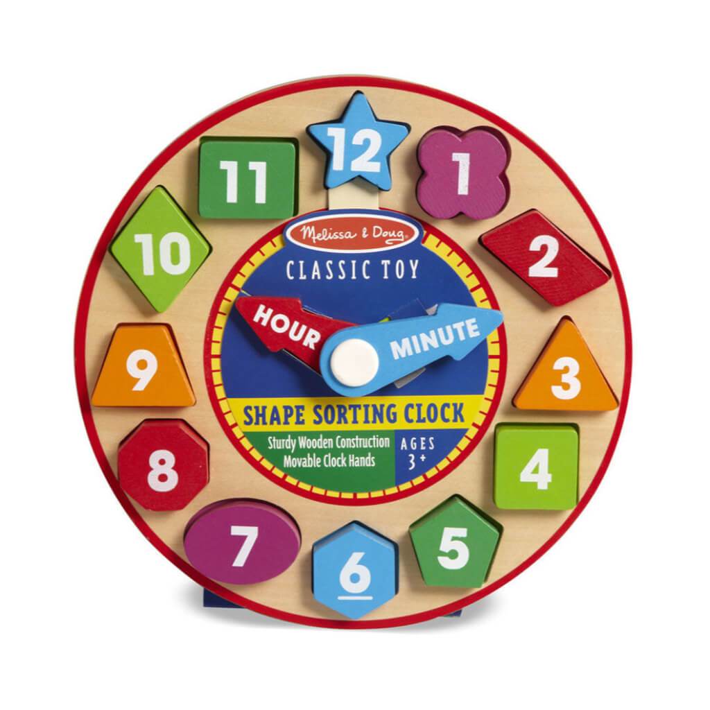 Shape Sorting Clock 