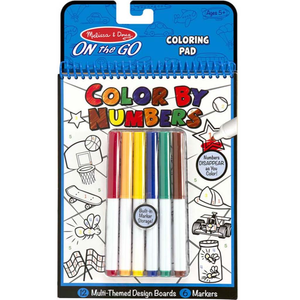 COLOR BY NUMBERS BLUE 