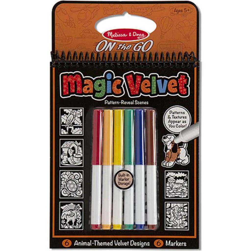 MAGIC VELVET-ANIMAL ACTIVITY BOOK 