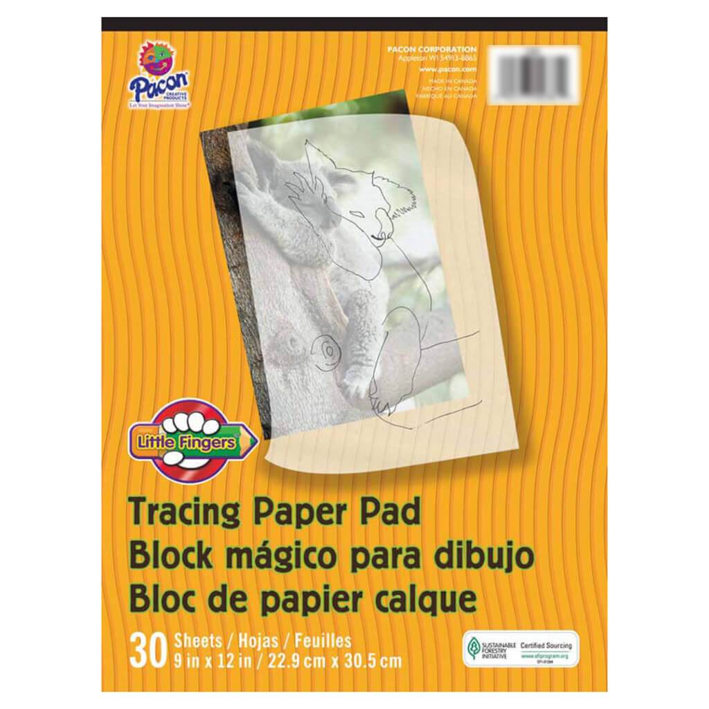 Tracing Paper Pad 30 Sheets 9in X 12in