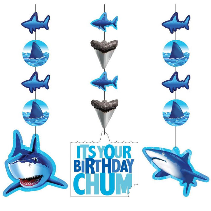 Shark Splash, Cutouts Hanging 