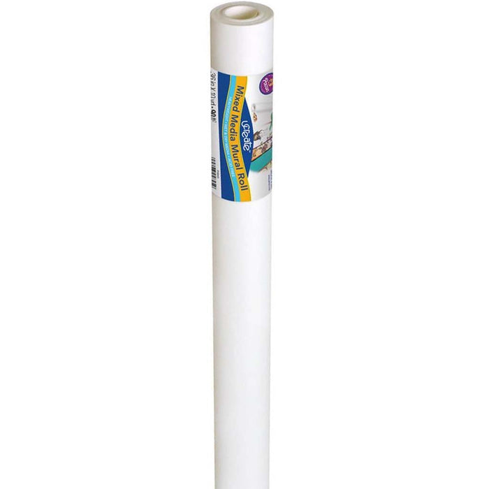 Mixed Media Art Roll 36in x 10yd White