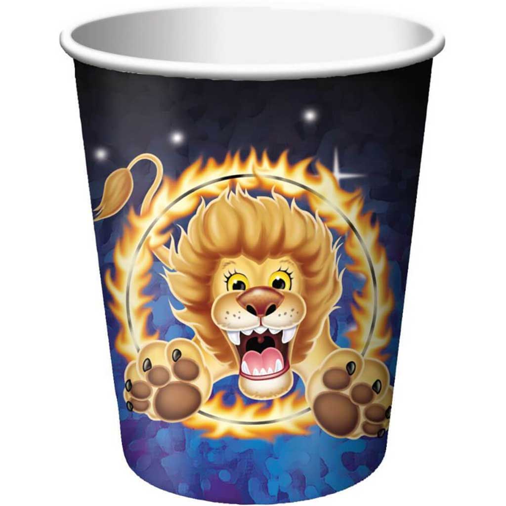 Big Top Birthday, Hot/Cold Cups 9oz 8ct 