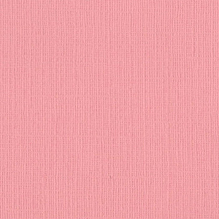 Bazzill Basics 12in x 12in Cardstock Canvas Texture Mono- Blossom