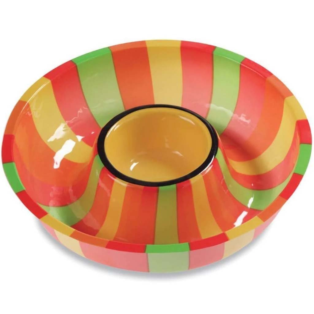 Plastic Fiesta Chip and Dip Tray 