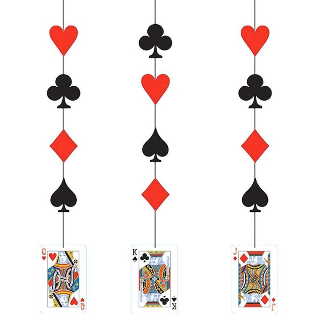 Casino Party, Hanging Cutout 